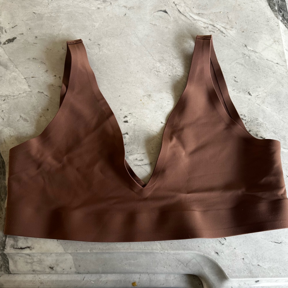 Parade Lush Sculpt Plunge Longline Bralette | Lush Rib